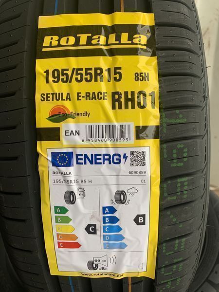 Нови летни гуми ROTALLA SETULA E-RACE RH01 195/55R15 85V НОВ DOT