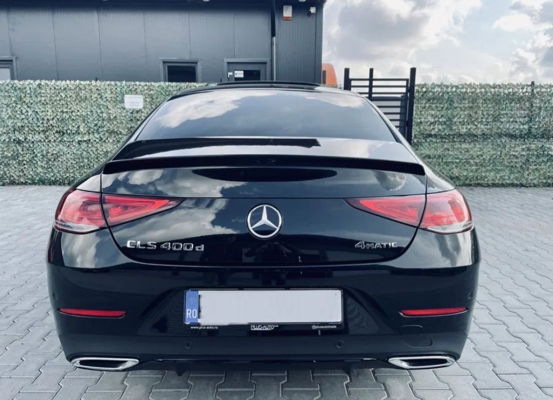 Eleron porbagaj  Mercedes CLS W257 C257 2017 + AMG negru lucios