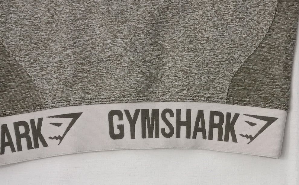 Gymshark Seamless Cropped Long Sleeve Top оригинална блуза XS спорт