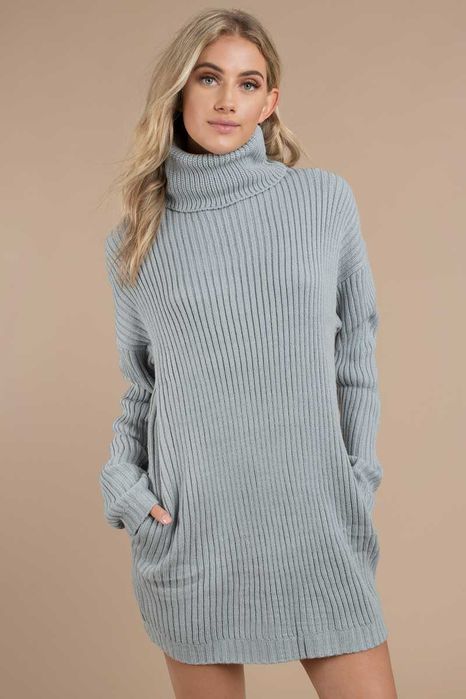 Rochie vâscoză, gri, cu 3 accesorii, nouă, Firma Aust, mărimea M