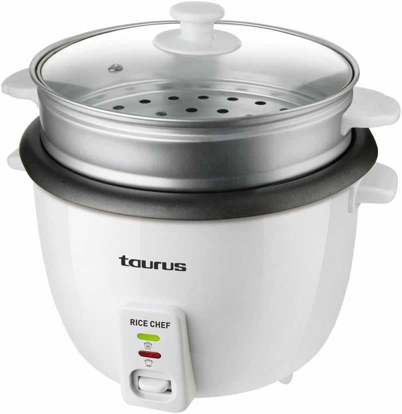 Уред за приготвяне на ориз Taurus Rice, 700W, Готвене на пара, 1.8 л