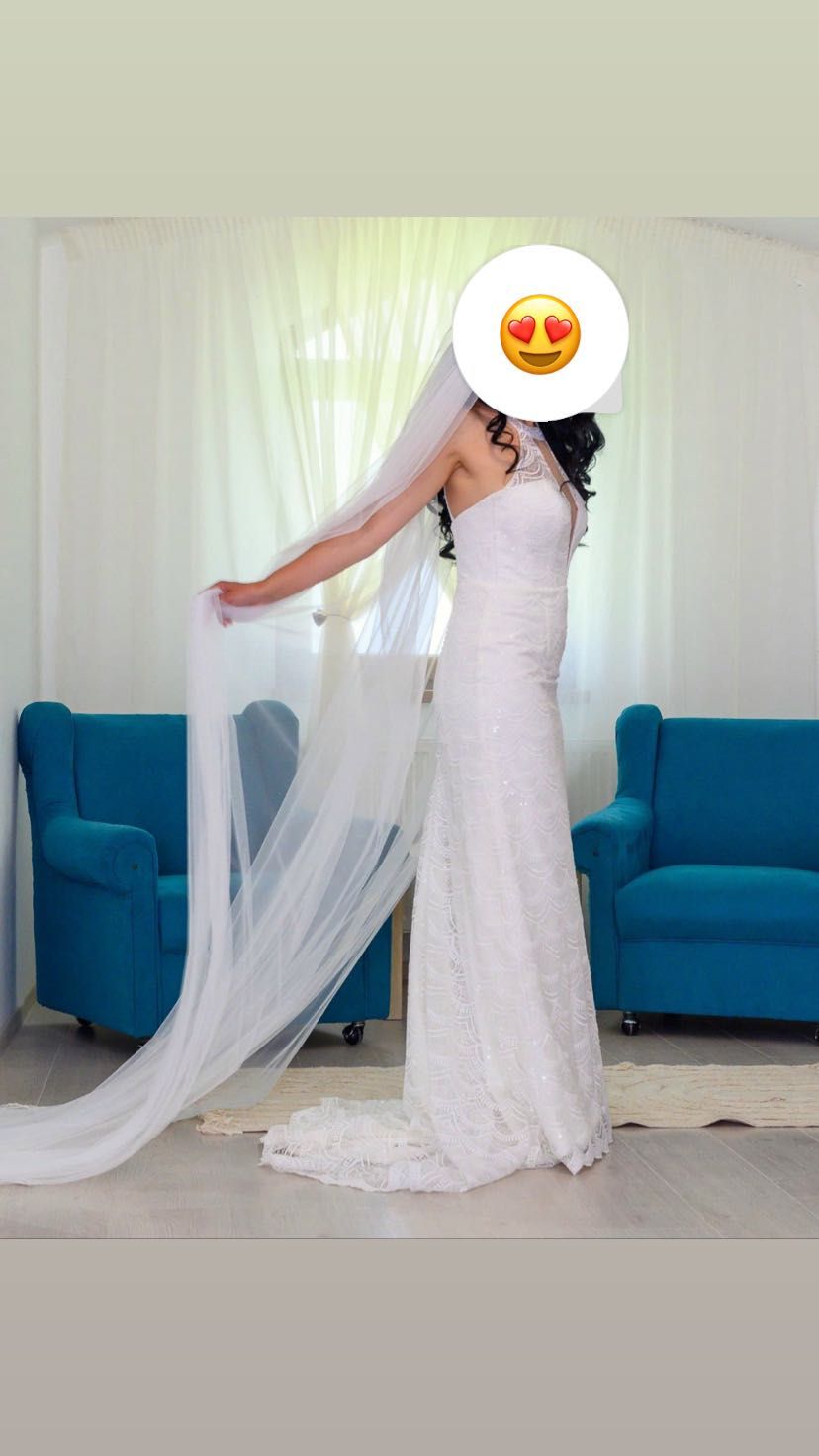 Rochie de mireasa La Novia, model Lavenda, măsura S-M