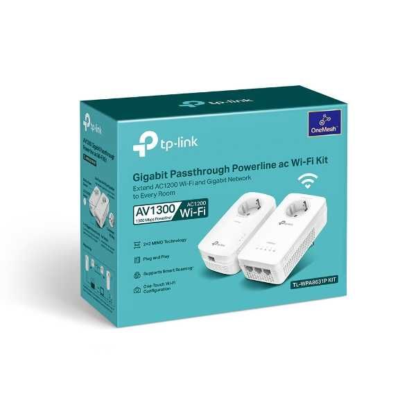 TP-Link Powerline adapter TL-PA8010P, TL-WPA8631P