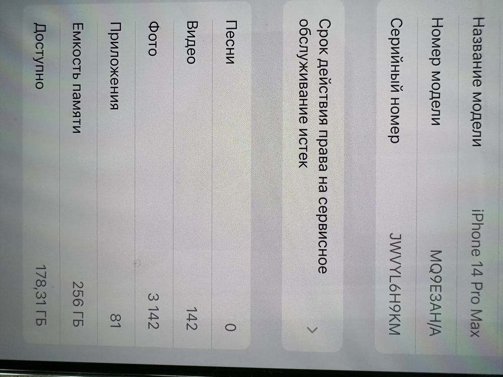Продается Iphone 14 pro/max 256g