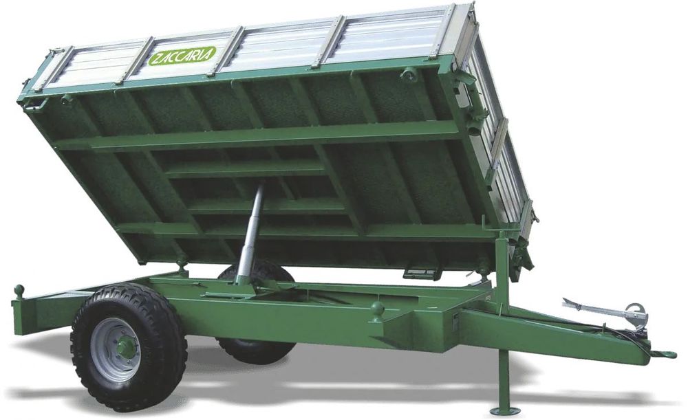 Remorcă monoaxă descărcare trilaterală ZACCARIA ZAM 50/50 N