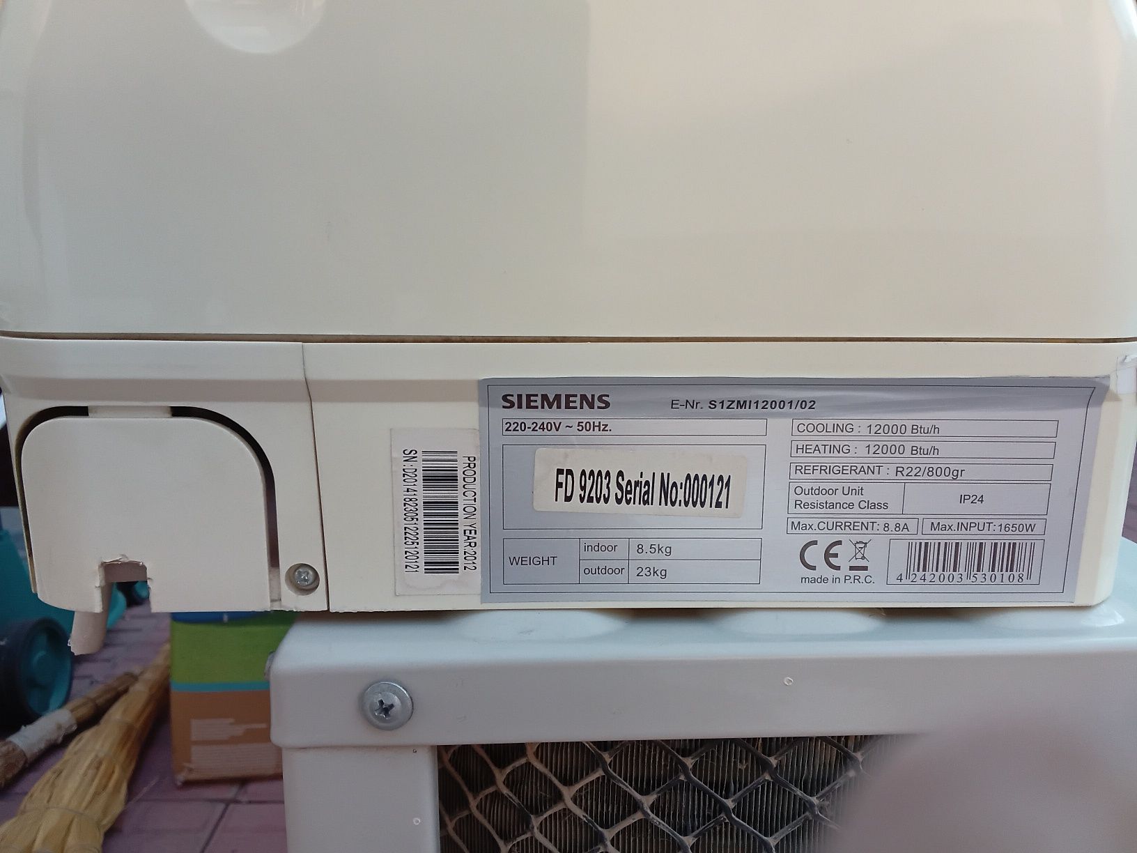 Кондиционер сименс Siemens