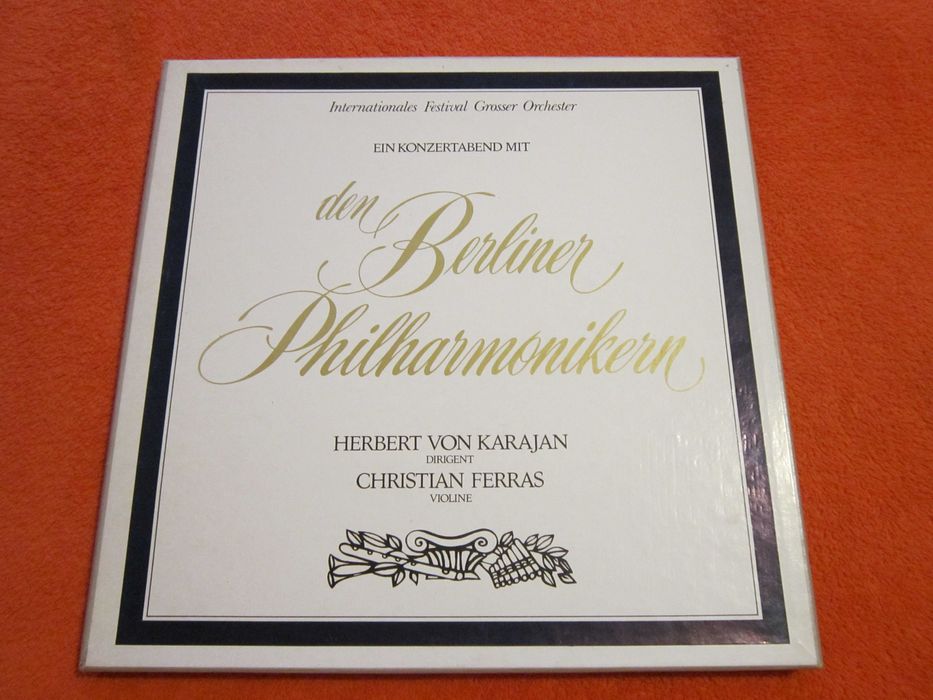 vinil Christian Ferras violine Karajan,Sibelius,Ravel,Puccini,Verdi..