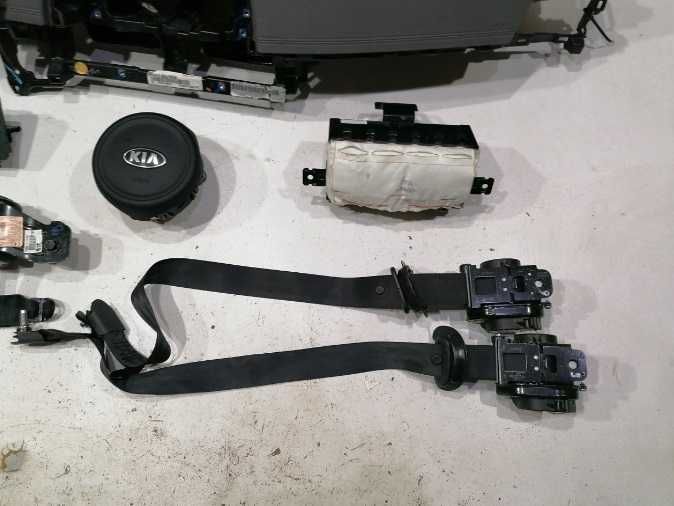KIA Optima kit airbag - plansa de bord - set centuri de siguranta
