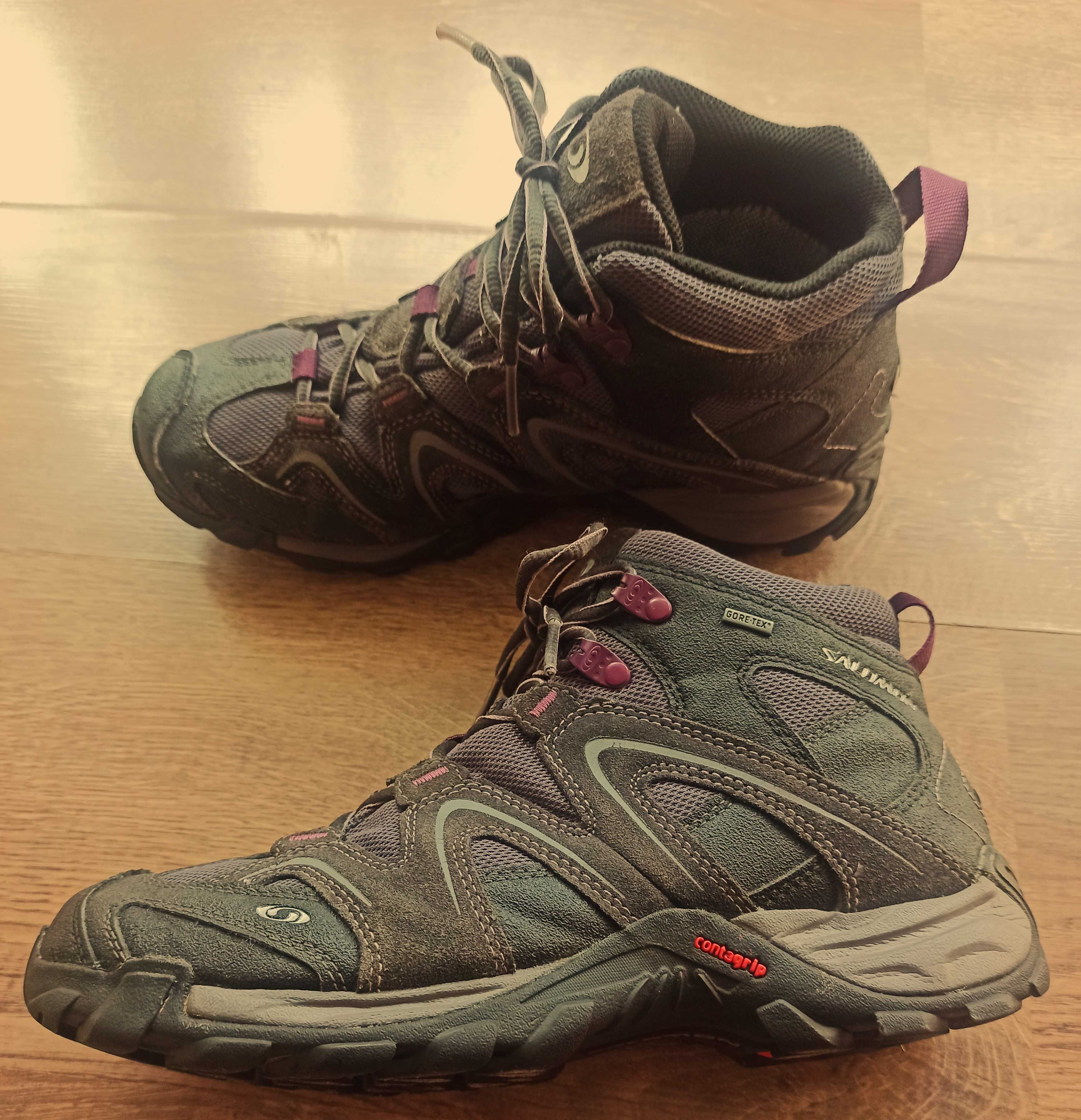 Salomon Gore-Tex Contra Grip дамски туристически обувки 40 номер