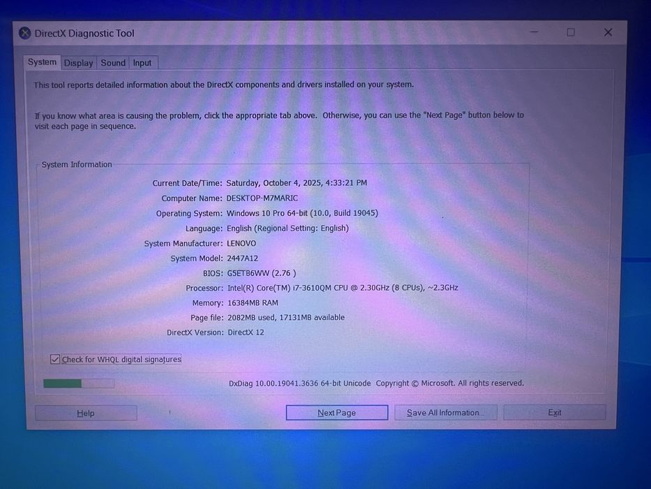 Lenovo Thinkpad W530 I7+Docking station
