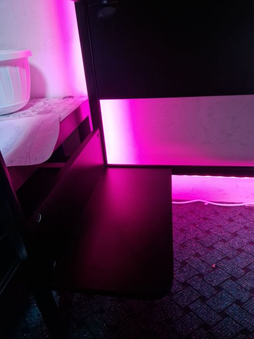 Birou de gaming negru