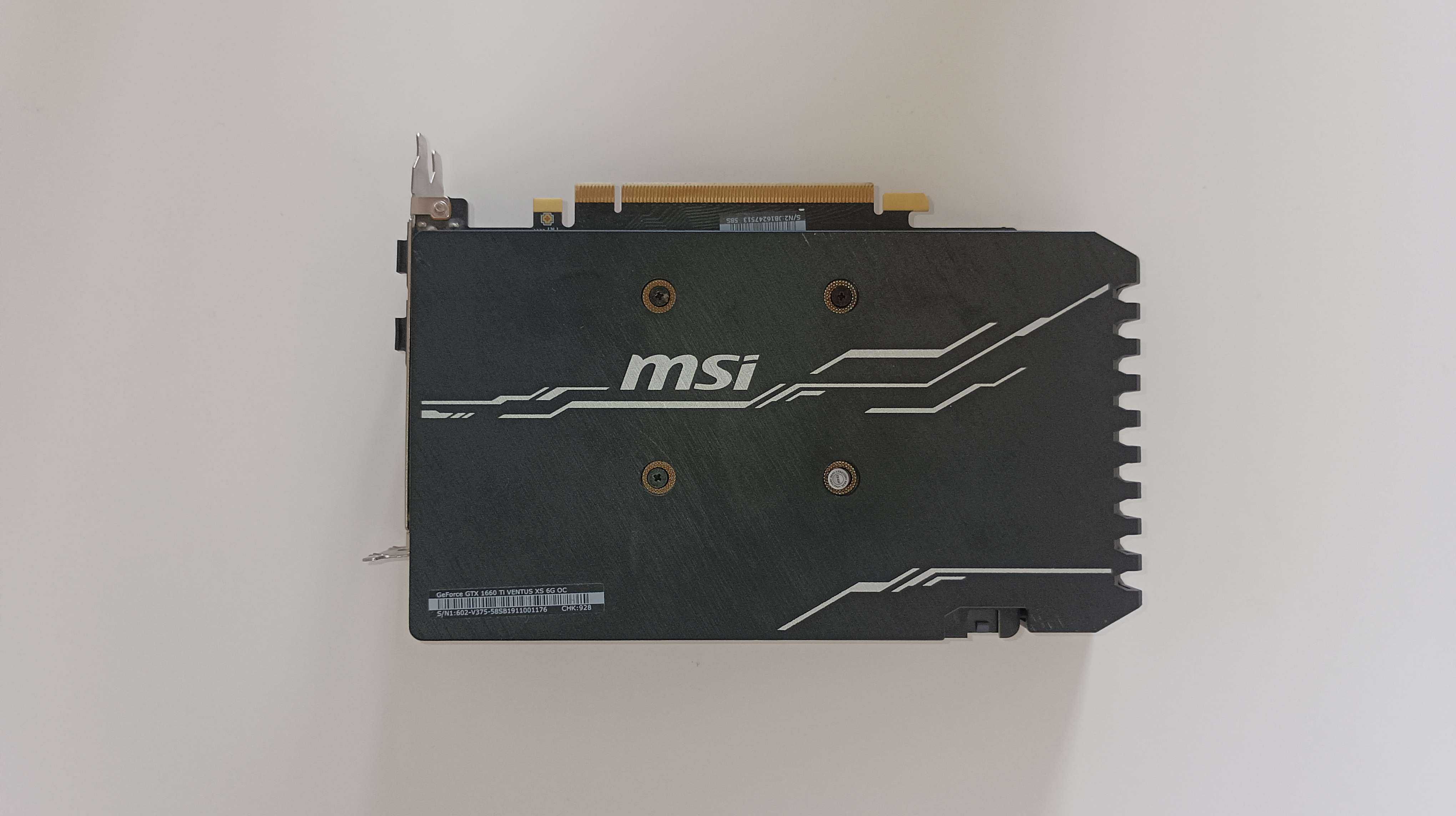 GTX 1660 TI MSI GeForce Ventus 6 GB