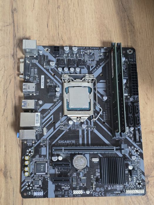 Комплект материнская плата+процессор+16gb ddr4 памяти 2400mhz