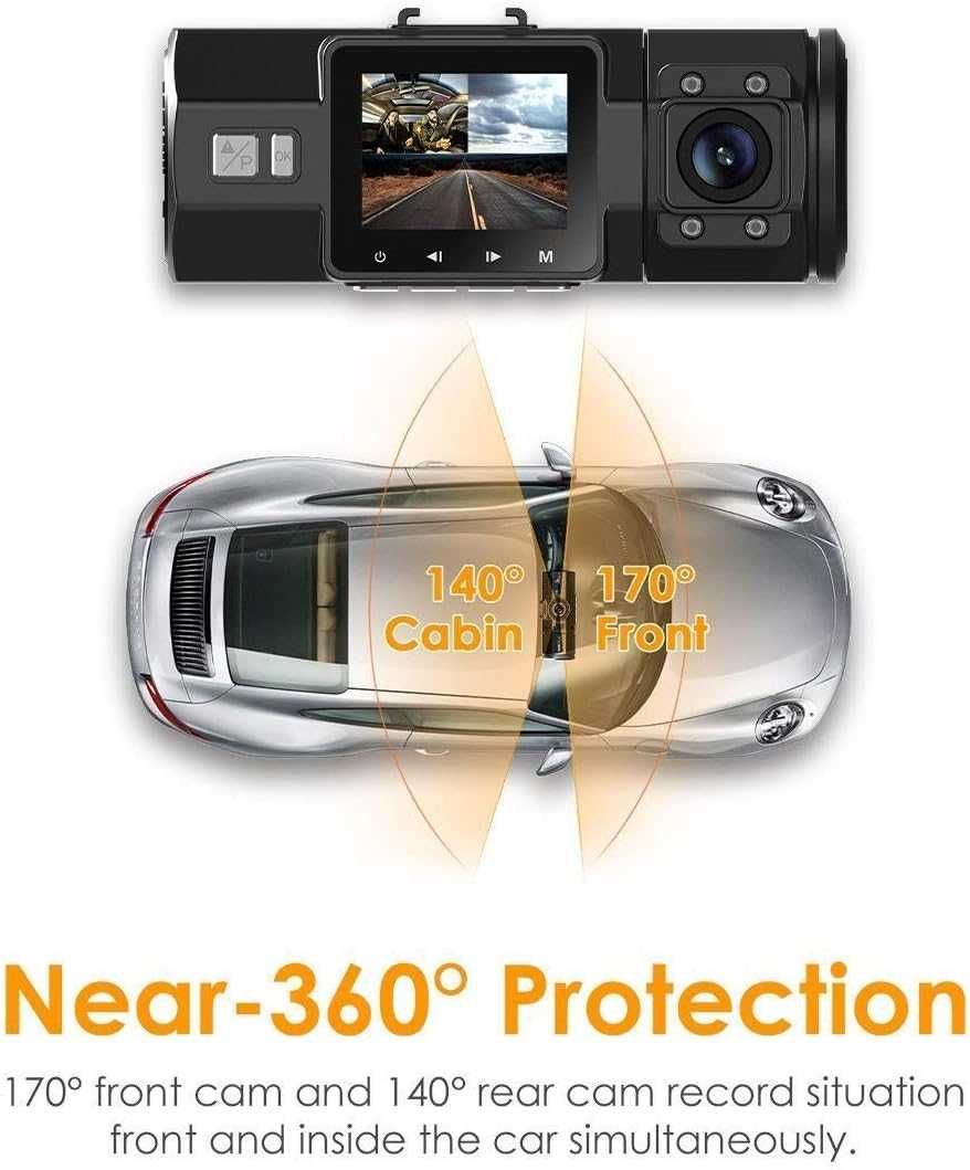 Vantrue N2 Pro Dual Dashcam-видеорегистратор за кола