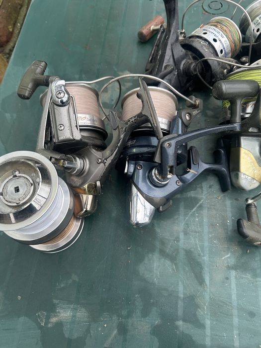 Mulinete de crap shimano ,okuma