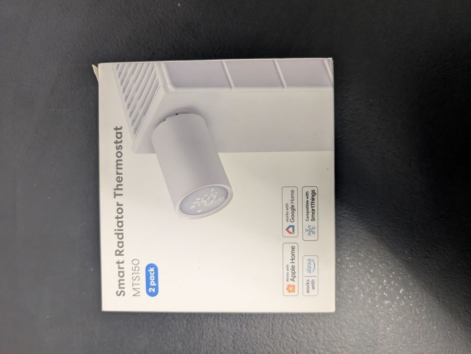 Set 2 bucăți Termostat inteligent pentru calorifere Meross la cutie!