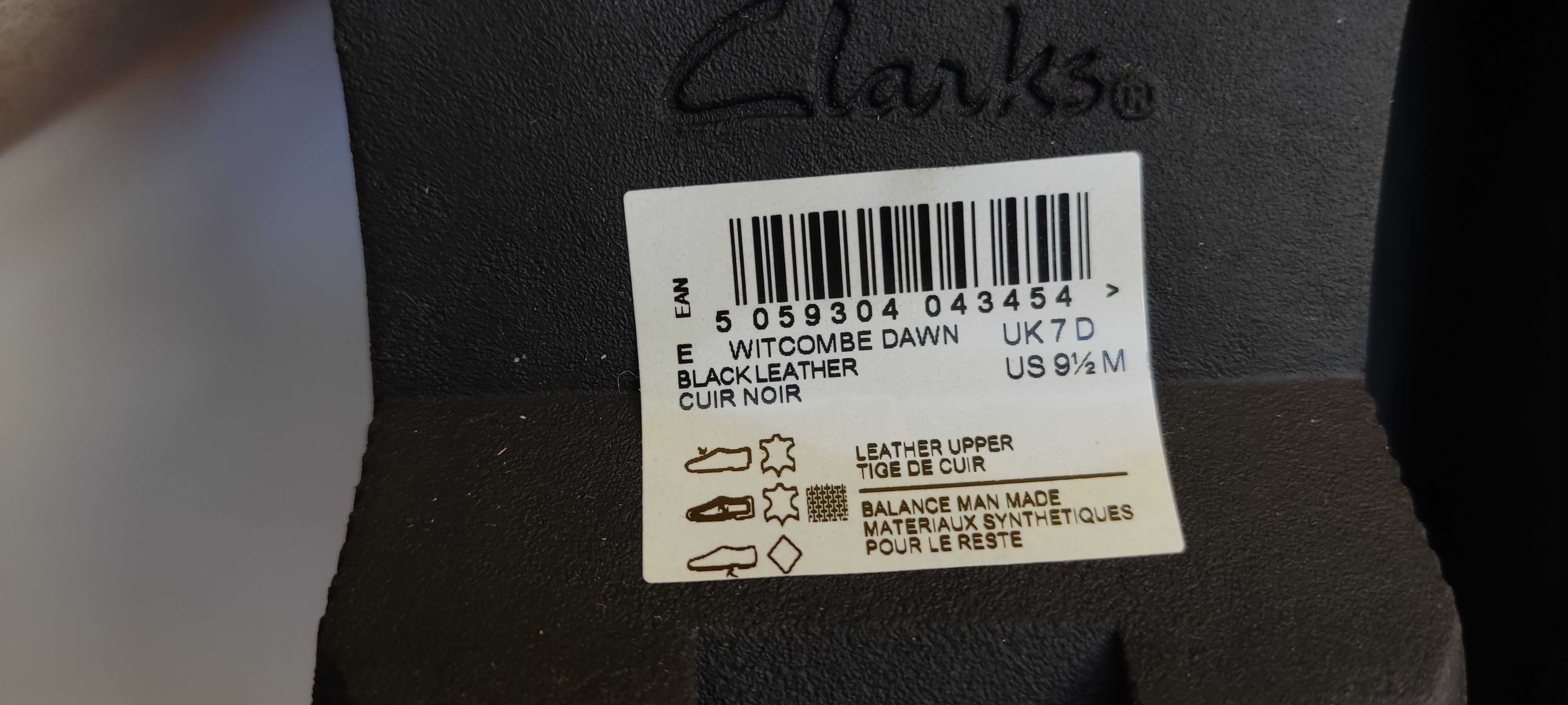НОВИ дамски кожени обувки мокасини Clarks/ Кларкс - 41 номер/ 100 лв