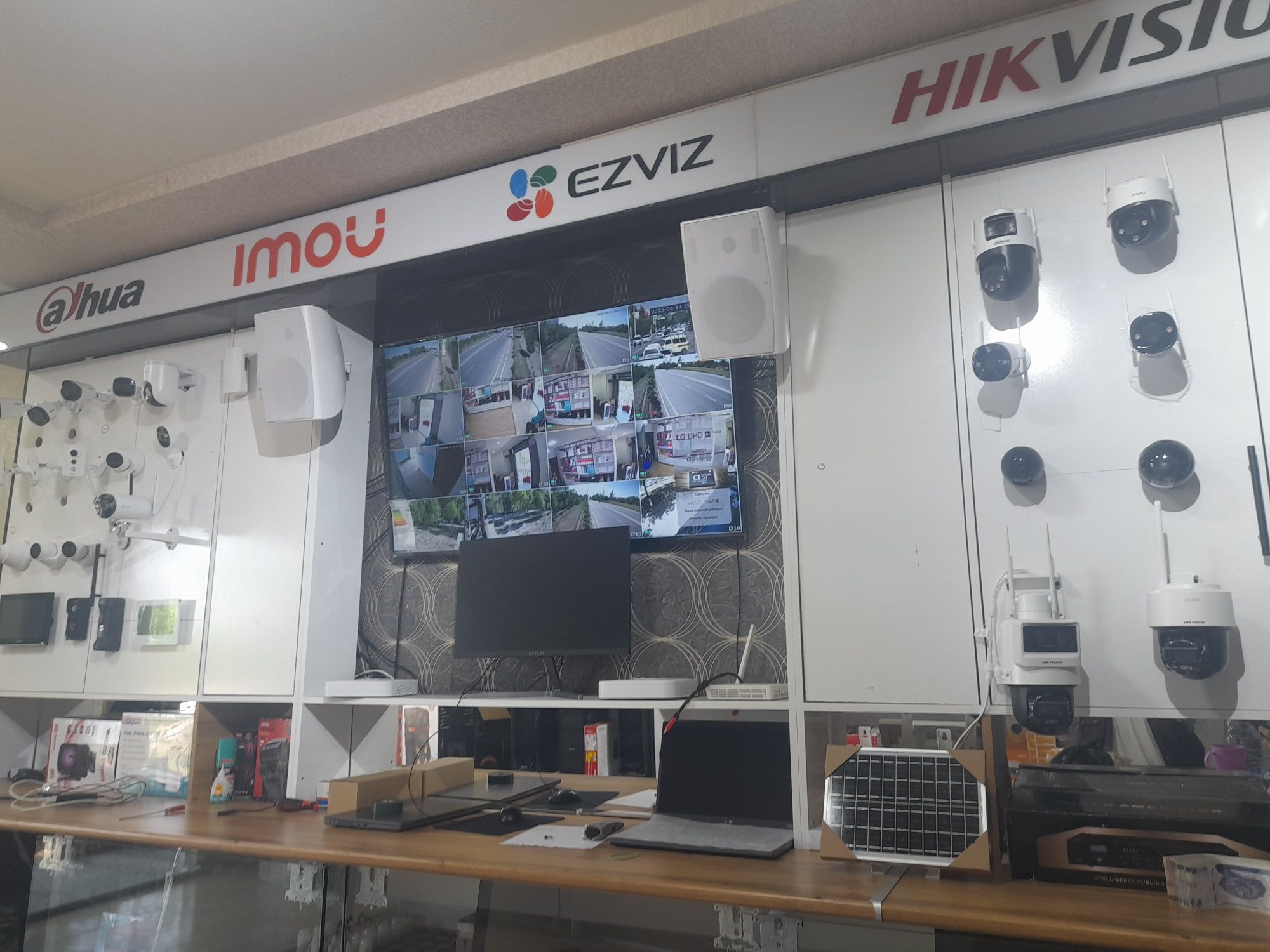 Kamera,damafon,yong'in xavfsizligi uskunalari sotish va ustanofka xizm