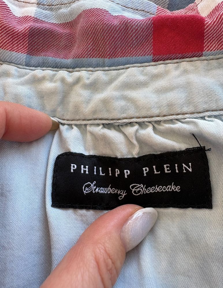 Блуза Steffen schraut риза Philipp Plein колекция Strawberry Cheesecak