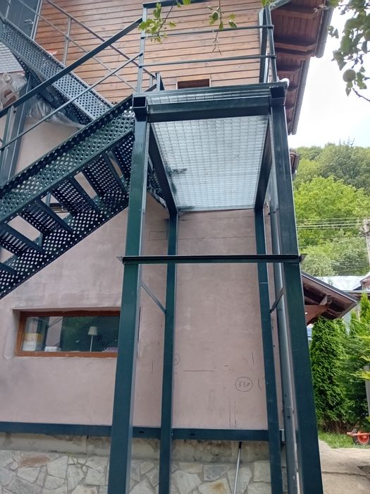 Scara metalica zincata 4mm grosime transport inclus