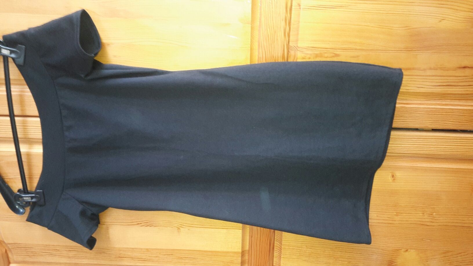 къса еластична черна рокля Зара ТРФ, Zara, Trf, размер М