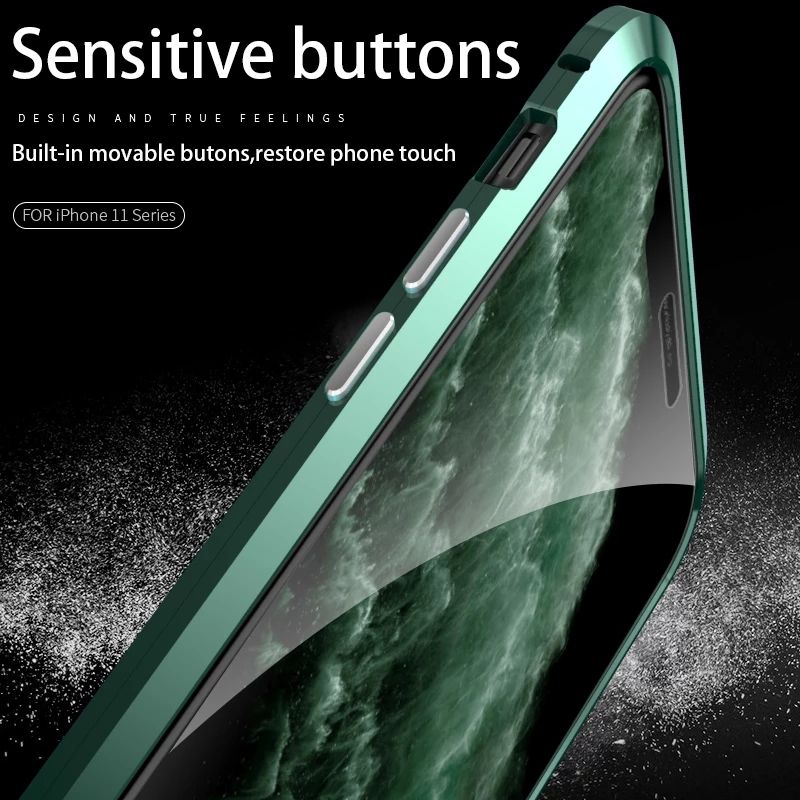 Двоен Магнитен Кейс 360 Градуса за Apple iPhone 11 / 11 Pro / Max