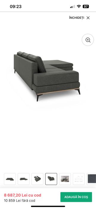 Canapea extensibila mare, foarte frumoasa