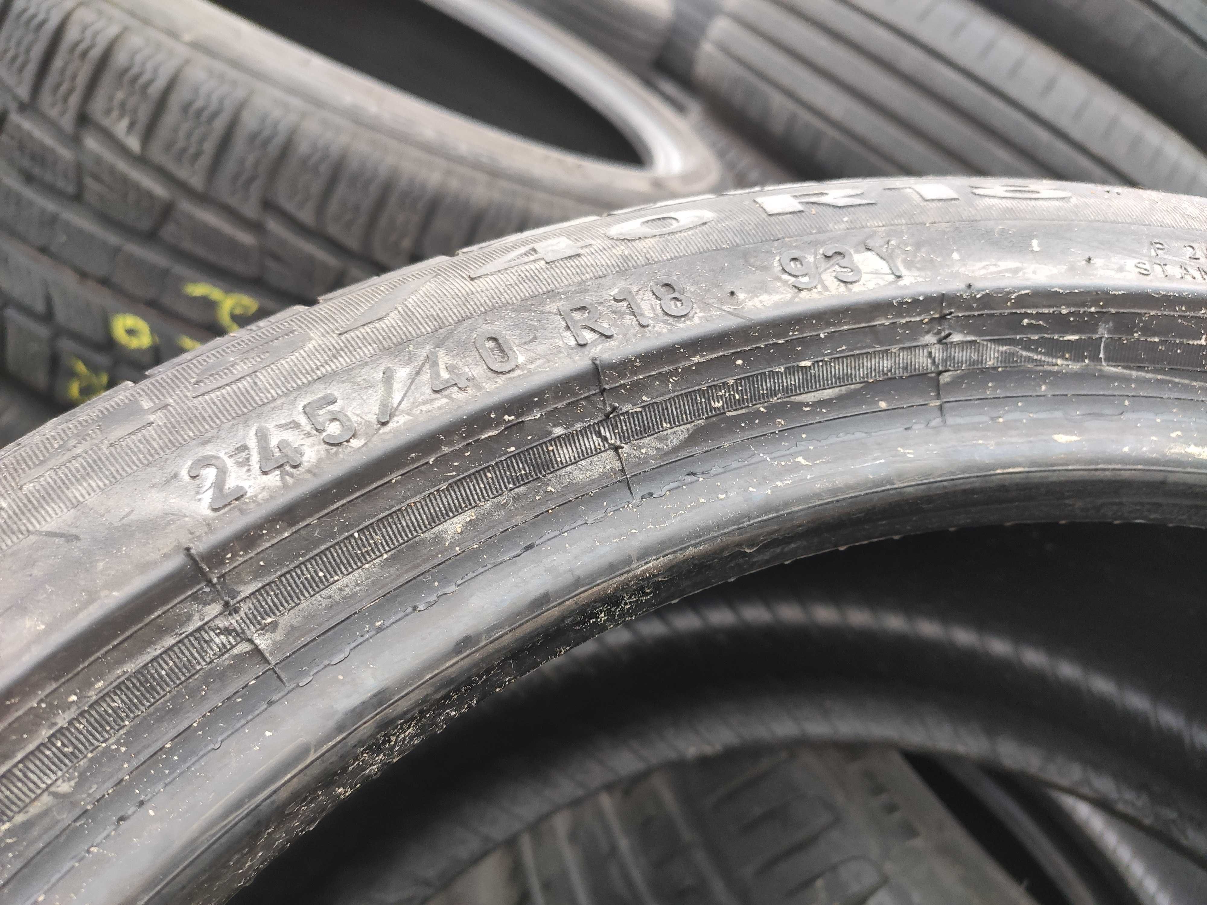 2бр Летни Гуми 245 40 18 - Pirelli