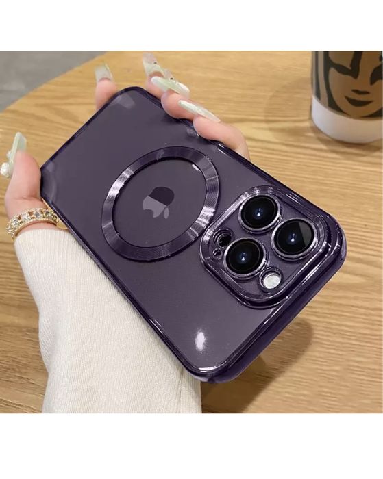 Iphone 13/14/15/16E/16/17/PRO/MAX/PLUS/AIR Husa Rainbow Cerc Magnetic