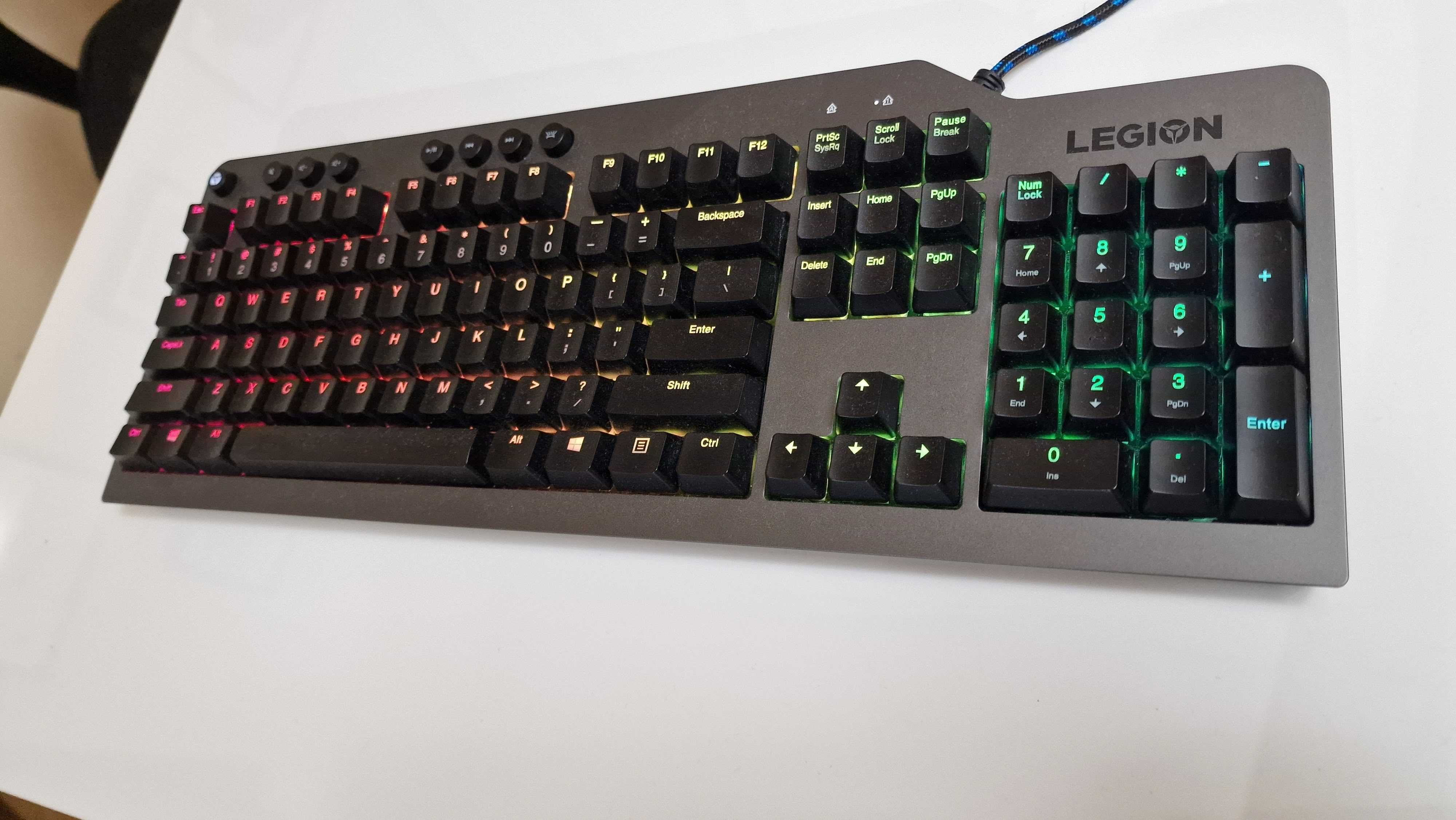 Tastatura Lenovo Legion K500 RGB mecanica.