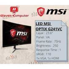 Продаётся как новый монитор 24 дюйм Curved MSI Optix G24 FullHD 75Hz