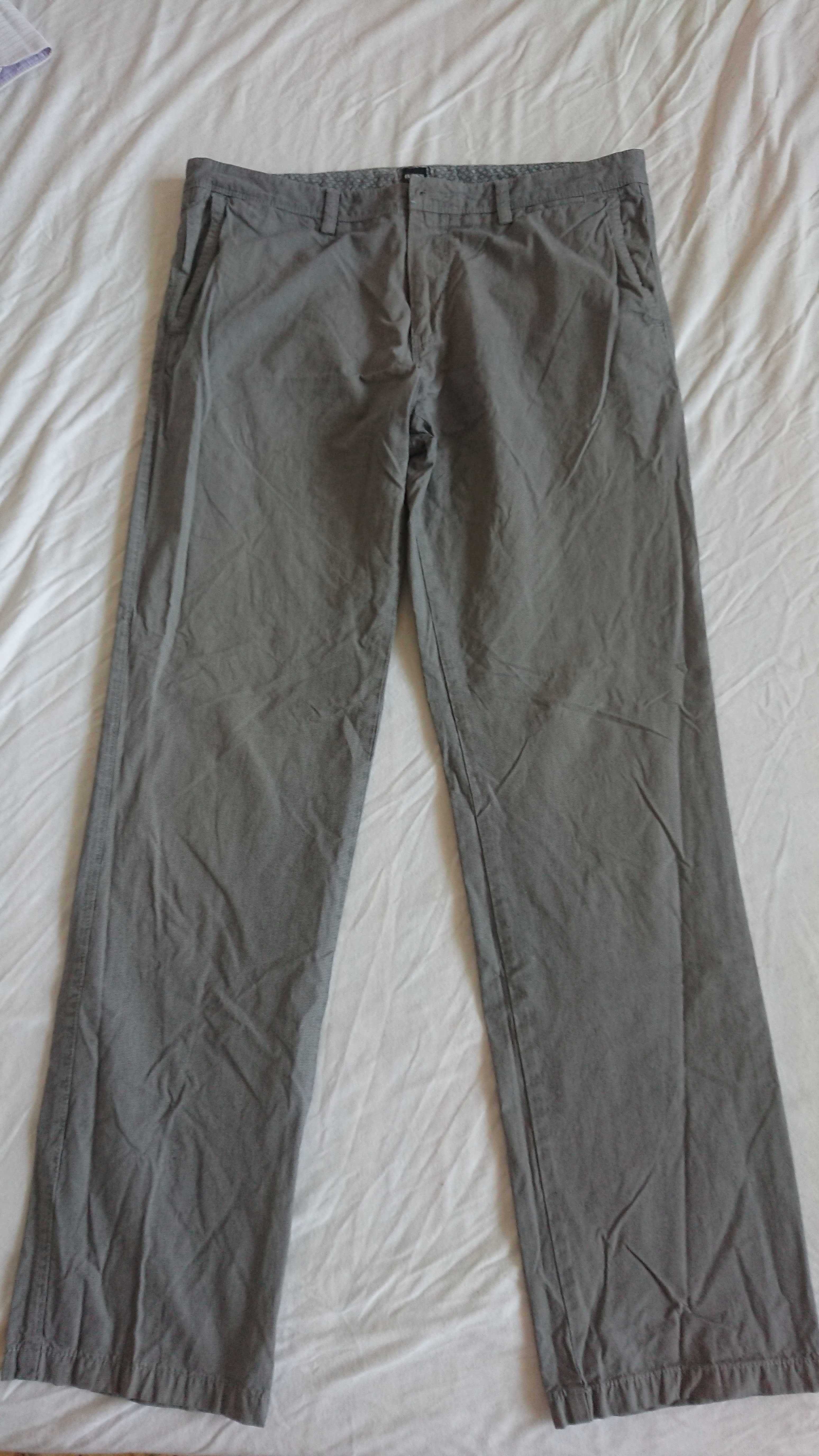 Мъжки оригинални дънки панталони HUGO BOSS Black Green Orange 34 36