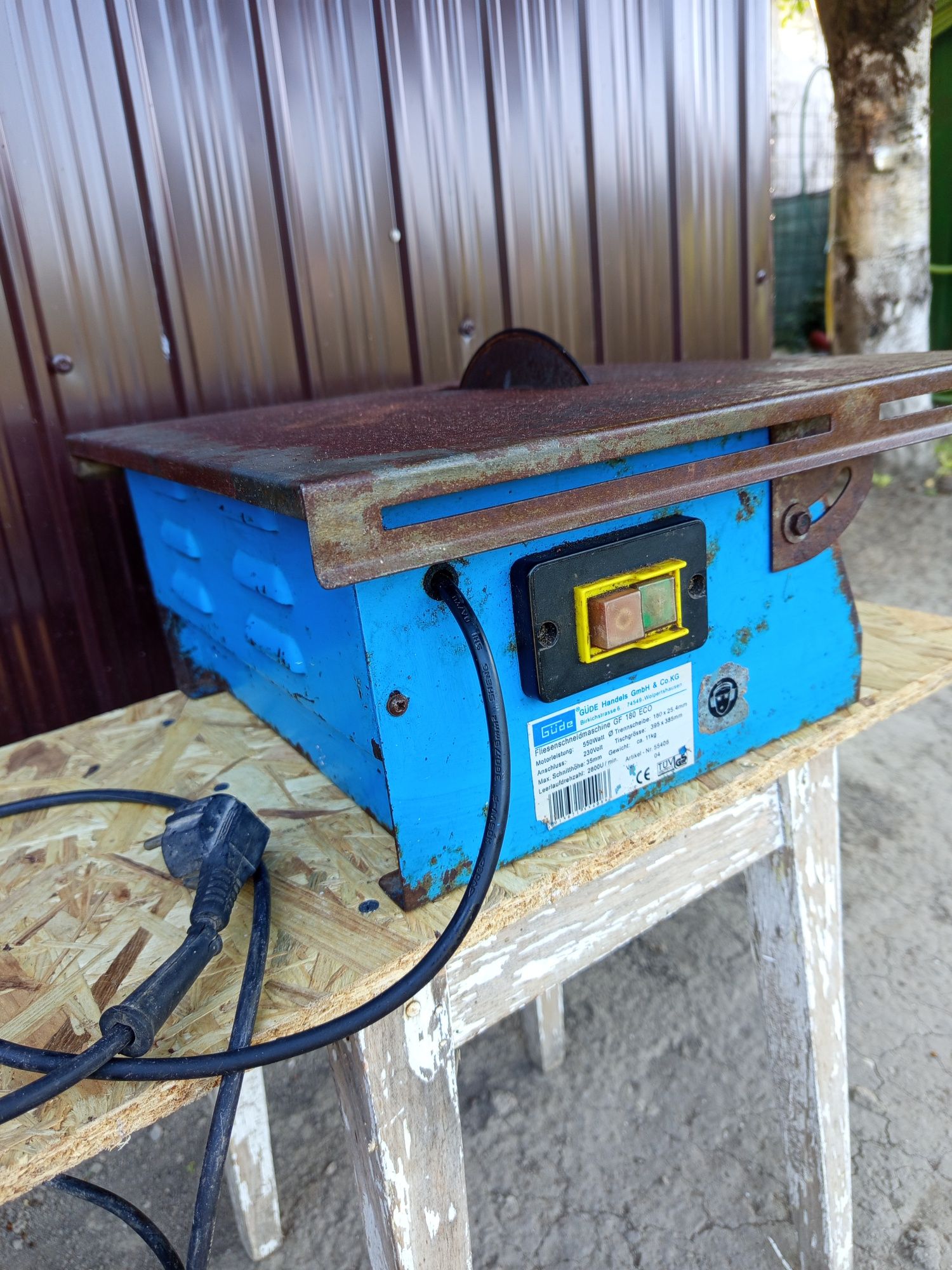 Mașina electrică de tăiat gresie , faianță