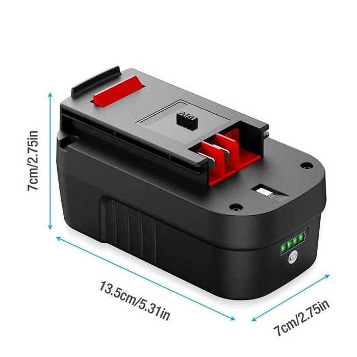 Промоция! Два бр. батерии 18V, 6000mAh за Black & Decker - 140лв