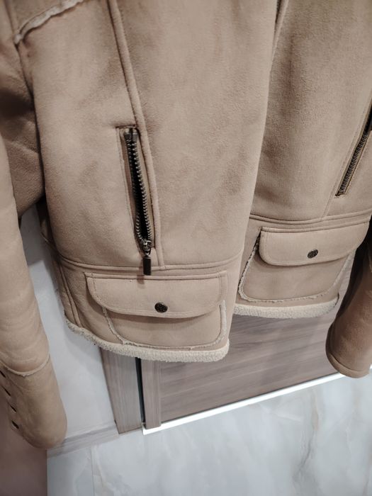 Зимно кожухче,бежав цвят