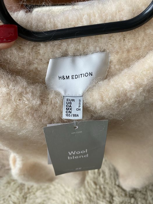 H&M вълнен топ/потник/пуловер без ръкав