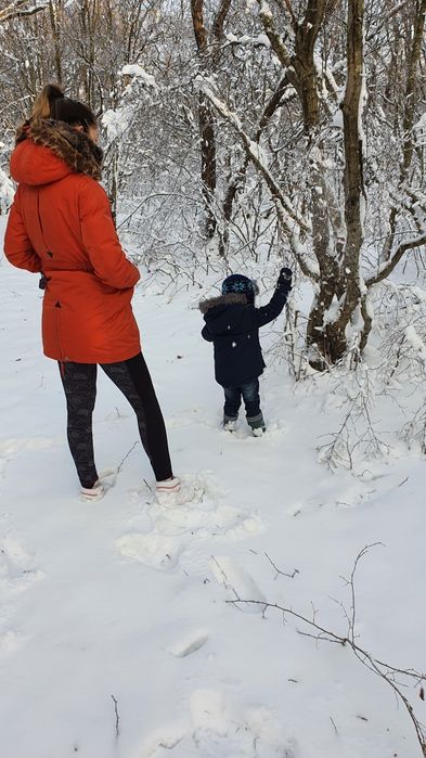 Зимно Дамско Яке от гъши пух 70%, пера 30%