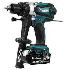 Шуруповёрт Makita DHP 458 RTE, Bosch GDR 18(дрель, шурупаверт)