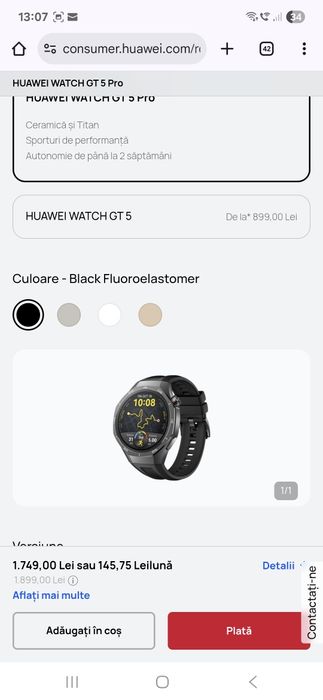 Huawei Watch GT 5 Pro