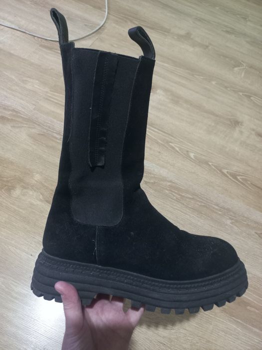 Продам сапожки челси,зимние