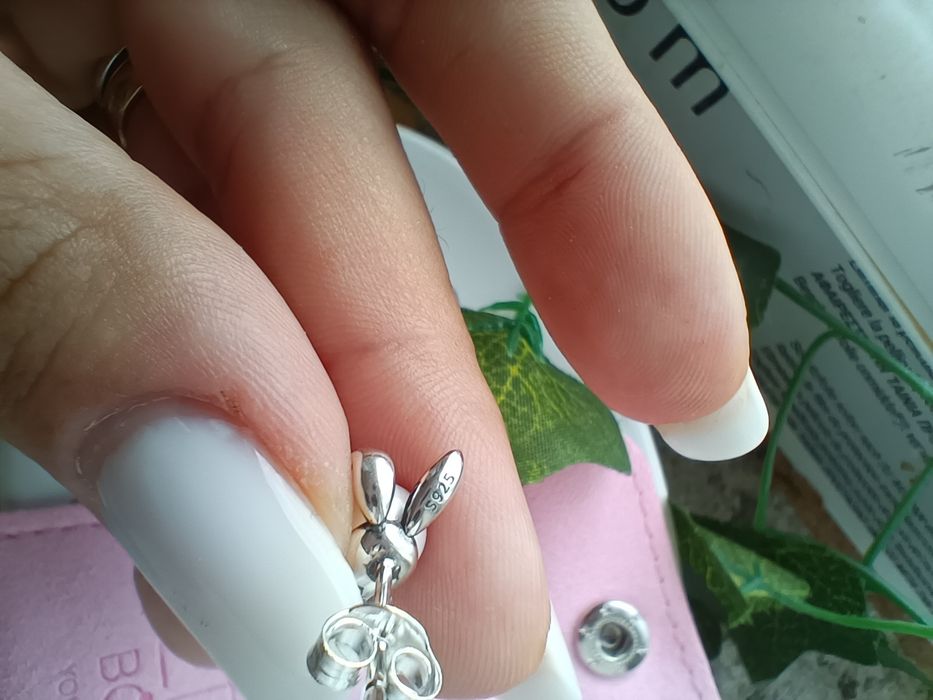Cercei argint Bunny Pearls Eden Boutique
