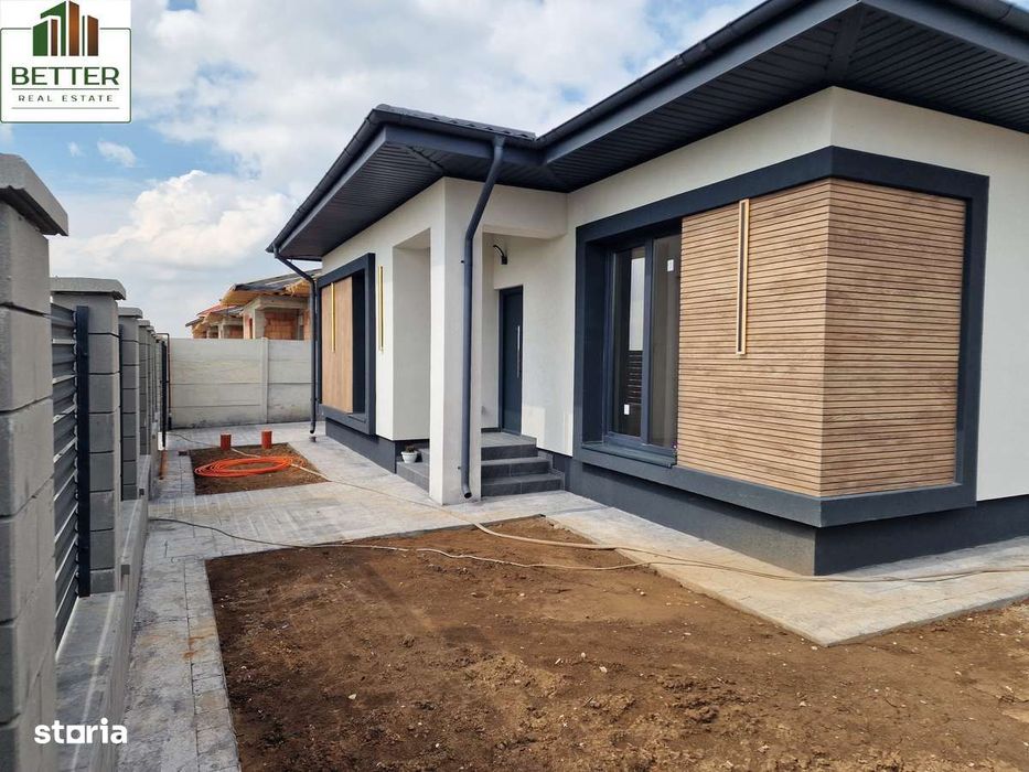 Casă 4 camere, 370 mp panouri fotovoltaice – Com. Berceni/145.000 EUR