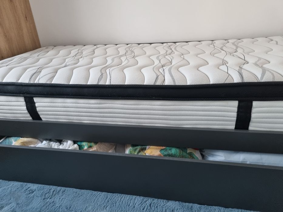 Vand pat 90/200 (saltea inclusa)-