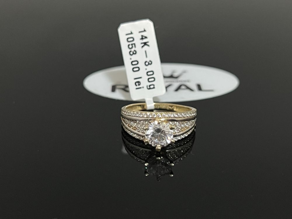 Bijuteria Royal CB : Inel dama aur 14k 3,00 grame