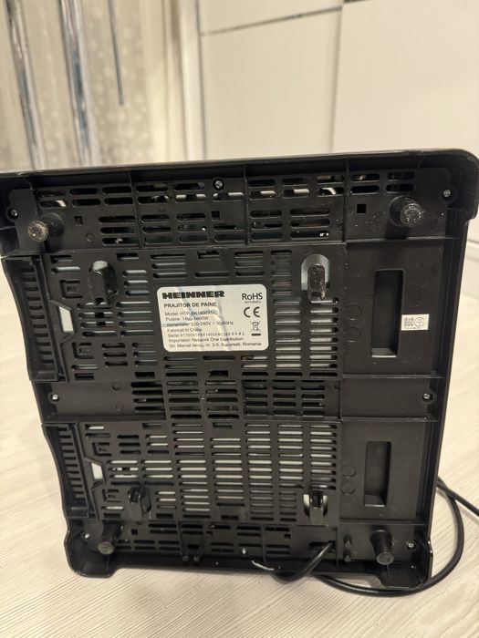 Prajitor dublu de paine - Heinner 4 felii