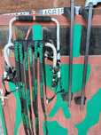 Se vinde suport 3 biciclete + bări prindere plafon pt Opel Astra h