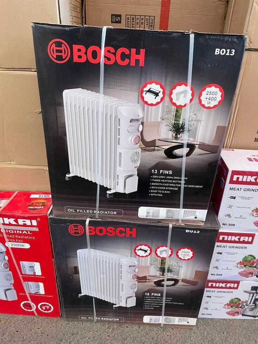 Обогреватель масляный Bosch +Доставка