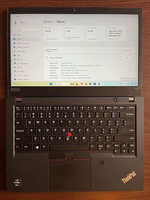 Lenovo ThinkPad T495