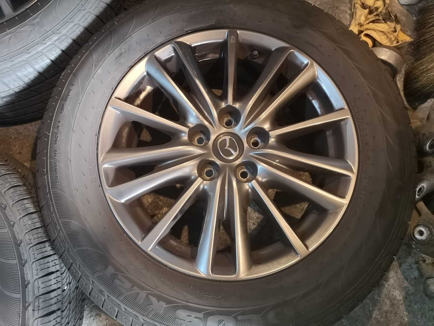 Jante R17 Mazda CX3 CX5 CX7, Nissan 225/65R17 M+S