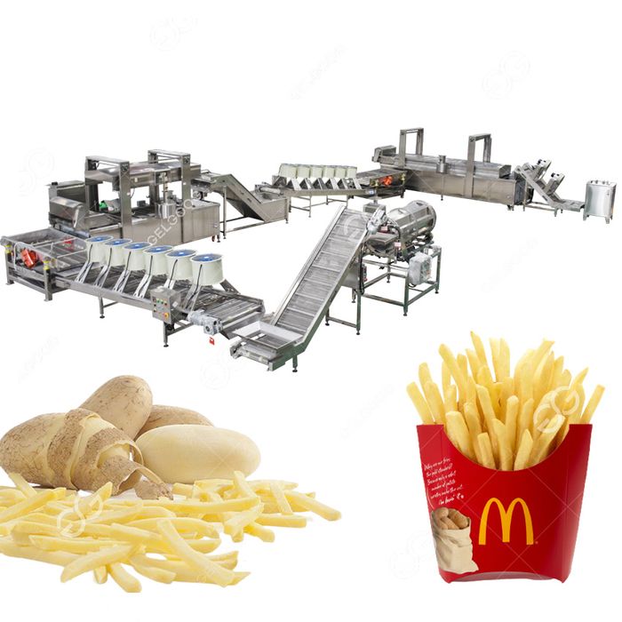 Оборудование по производству картофеля фри
